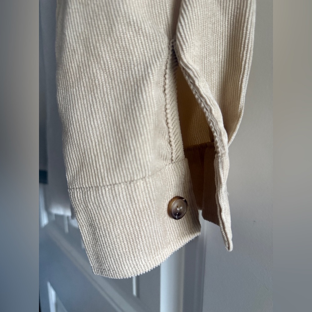 Women’s Neutral Ribbed Shacket - image 5